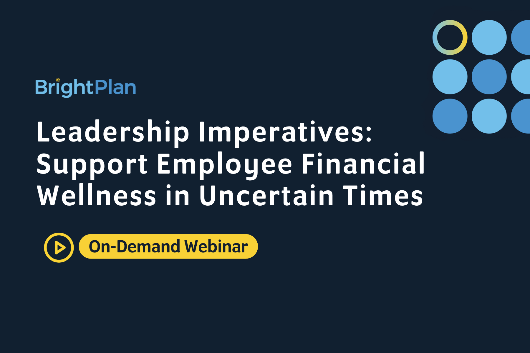 Webinar - Uncertain Times